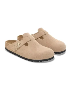 Sale birkenstock Sabots Femme Boston Leve Sandcastle