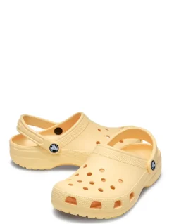 Outlet crocs Sabots Femme Classic Clog Jaune Pastel