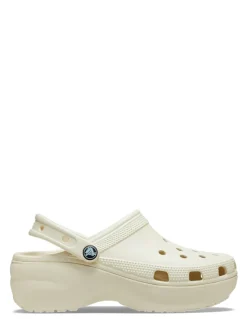 Discount crocs Sabots femme classic platform clog w bone