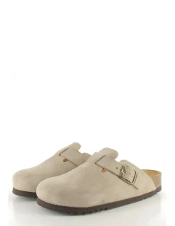 Discount scholl Sabots Femme FAE Daim Gris