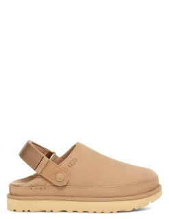 Clearance ugg Sabots femme Goldenstar Clog Sand Daim