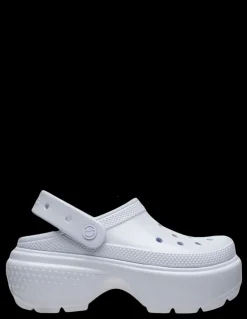 New crocs Sabots Femme Stomp High Shine Clog Dsp Gris