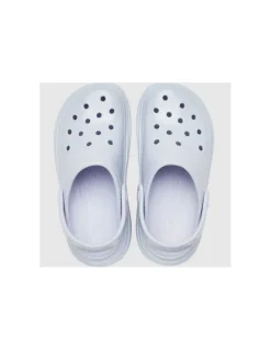 New crocs Sabots Femme Stomp High Shine Clog Dsp Gris