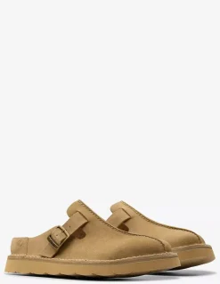 New clarks Sabots Homme solsbury mule dark sand suede