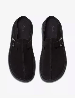 Clearance clarks Sabots Homme solsbury mule black sde
