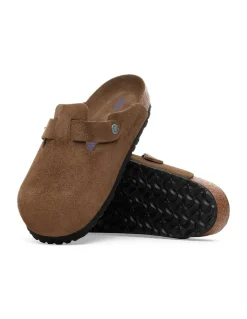 Hot birkenstock Sabots Mixte boston sfb leve dark tea tonal fb
