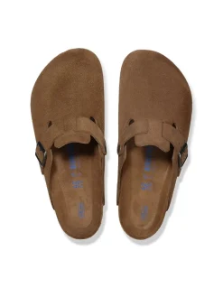 Hot birkenstock Sabots Mixte boston sfb leve dark tea tonal fb