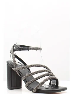 Outlet kharisma Sandales à Talon 9522 strass black