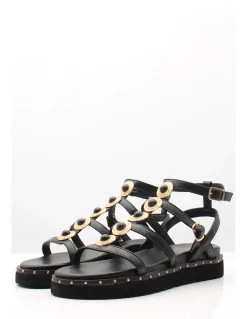 Outlet kharisma Sandales Femme 9307 black Gold