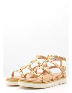 kharisma Sandales Femme 9313 Laminato Opaco Rosa Oro