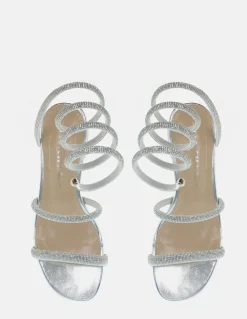 Sale kharisma Sandales Femme 7362 Laminato Argento