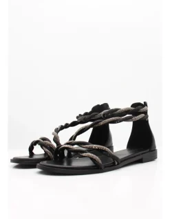 New kharisma Sandales Femme 7287 strass nero c.fucile
