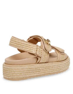 Hot steve madden Sandales Femme Bigmona Nat Raffia