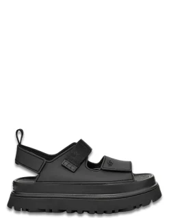 Outlet ugg Sandales femme Goldenglow Noir