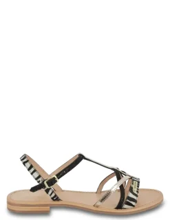 Clearance Les tropeziennes par M.Belarbi Sandales Femme Hirogumpo Zebre Multi