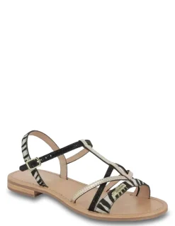 Clearance Les tropeziennes par M.Belarbi Sandales Femme Hirogumpo Zebre Multi