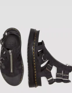 Online dr martens Sandales Montantes Femme Olson Cuir