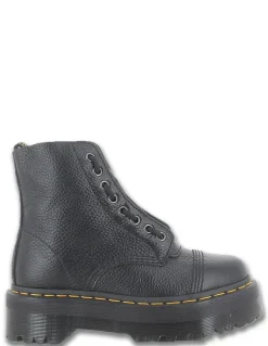Sale dr martens sinclair black milled nappa