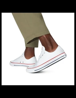 Sale converse sneakers basses mixte all star ox blanc