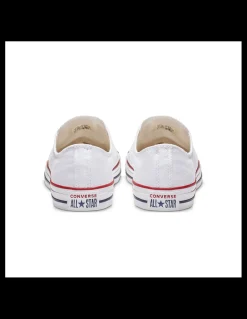 Sale converse sneakers basses mixte all star ox blanc