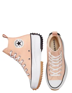 Hot converse Sneakers compensées Femme run star hike hi Rose-Saumon