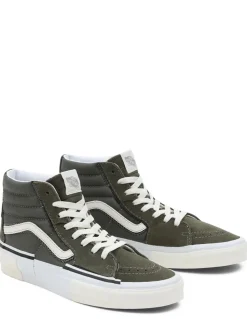 Sale vans Sneakers compensées homme ua sk8-hi reconstruct dkgr kaki