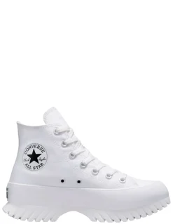 Online converse sneakers compensées montantes femme ctas lugged 2.0 hi mono blanc
