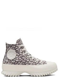 Hot converse sneakers compensées montantes femme ctas lugged 2.0 hi leopard