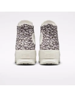 Hot converse sneakers compensées montantes femme ctas lugged 2.0 hi leopard