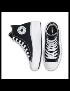 Best converse sneakers compensées montantes femme ctas move hi noir