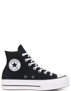Hot converse sneakers compensées montantes femme lift hi noir