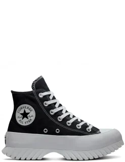 Discount converse sneakers compensées montantes femme ctas lugged 2.0 hi noir