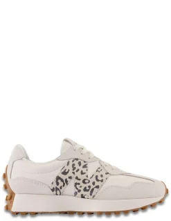 New new balance Sneakers Femme 327 Blanc Léopard Daim