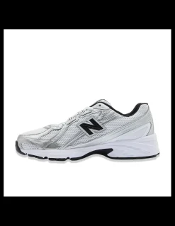 Outlet new balance Sneakers femme 740 blanc/argent/noir