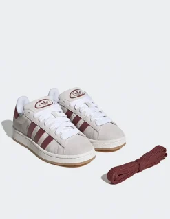Clearance adidas Sneakers Femme campus 00s w beige rouge