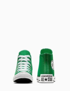 converse Sneakers Femme chuck classic hi vert