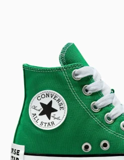 converse Sneakers Femme chuck classic hi vert
