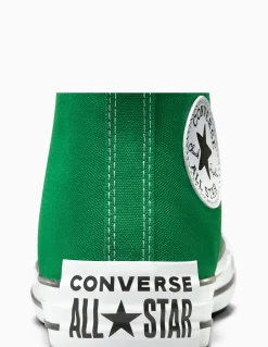 converse Sneakers Femme chuck classic hi vert
