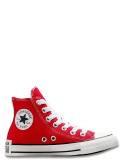 Discount converse Sneakers Femme chuck classic hi rouge