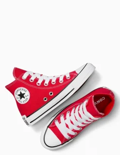 Discount converse Sneakers Femme chuck classic hi rouge