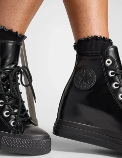 New converse Sneakers Femme Chuck Iteration Other High Cuir Noir
