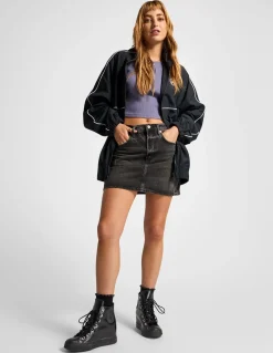 New converse Sneakers Femme Chuck Iteration Other High Cuir Noir