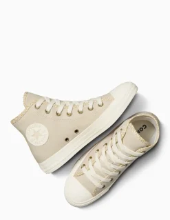 New converse Sneakers femme ctas hi natural ivory/light gold/egret