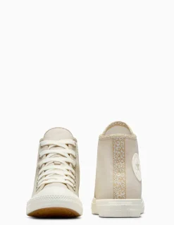New converse Sneakers femme ctas hi natural ivory/light gold/egret