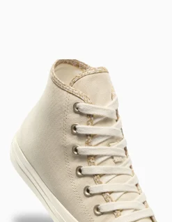 New converse Sneakers femme ctas hi natural ivory/light gold/egret