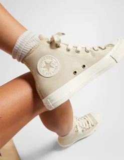 New converse Sneakers femme ctas hi natural ivory/light gold/egret