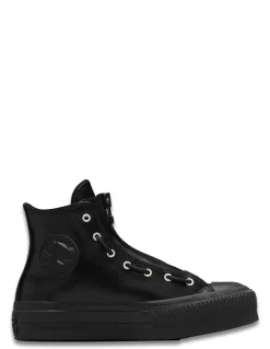 Outlet converse Sneakers Femme Ctas Lift Hi Cuir Noir