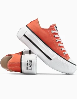 Online converse Sneakers Femme Ctas Lift Double Stack Ox Vermillion Red