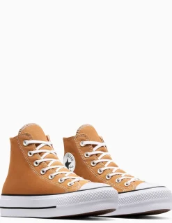 Hot converse Sneakers Femme ctas lift hi cognac