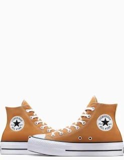 Hot converse Sneakers Femme ctas lift hi cognac